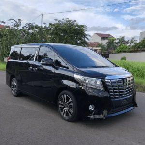 Mobil Bekas Toyota Alphard Q 2018 Hitam